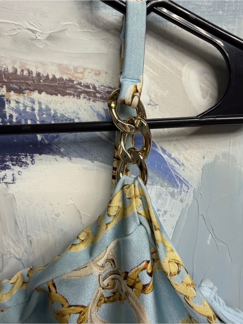 L’AGENCE Remi One-Piece Swimsuit – Sky Blue Multi Chain
Style #: LG5AP05-SYMC - Picture 6 of 16